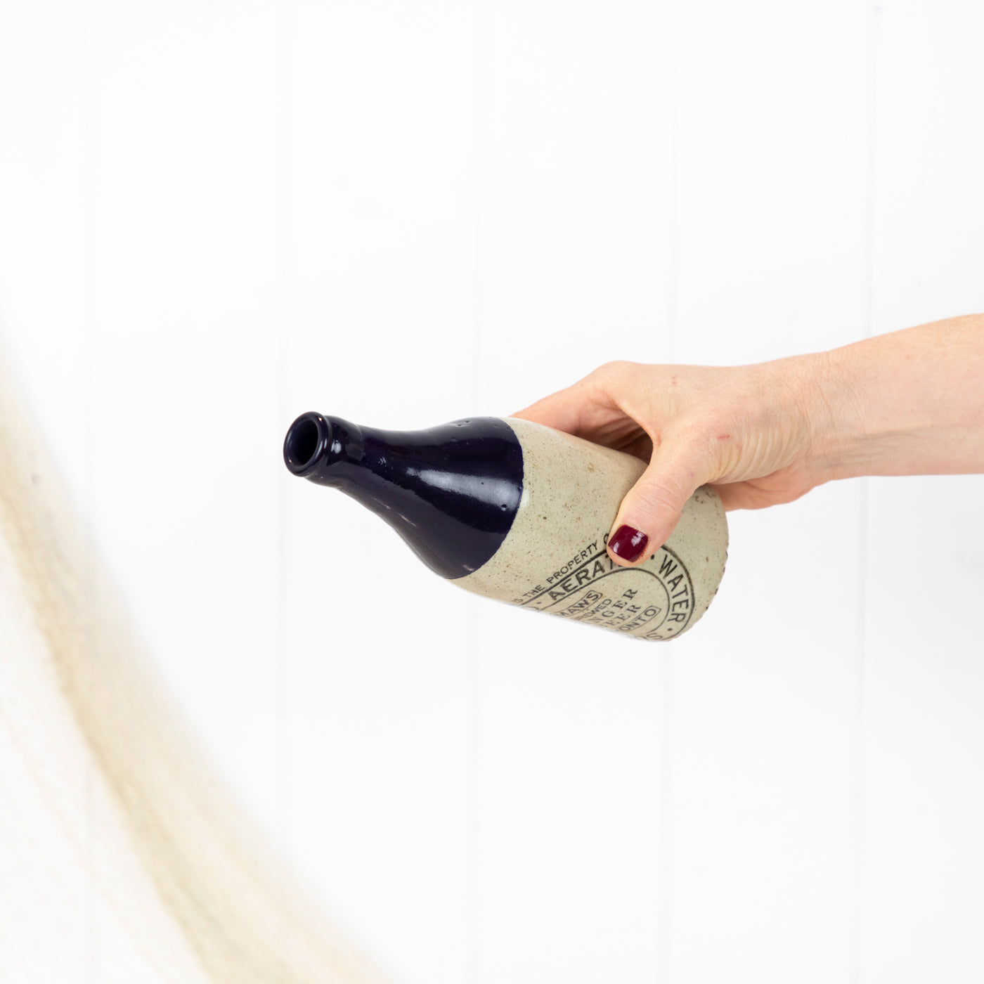 Stoneware Bottle #6579