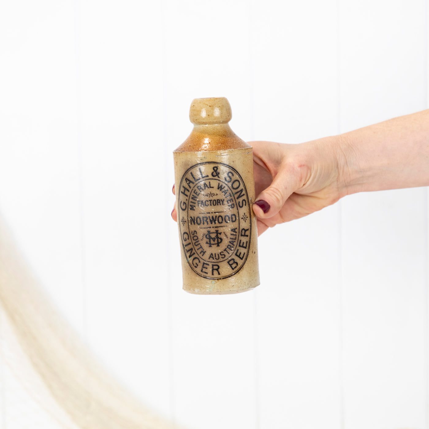 Stoneware Bottle #6572