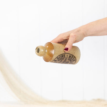 Stoneware Bottle #6572