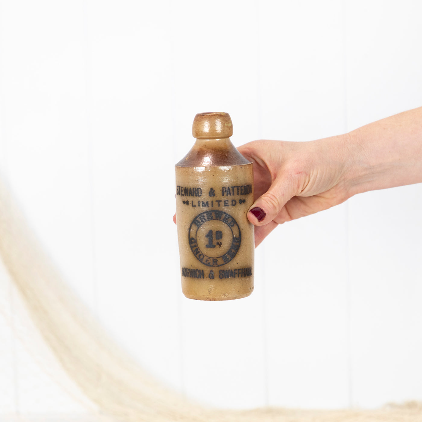 Stoneware Bottle #6577