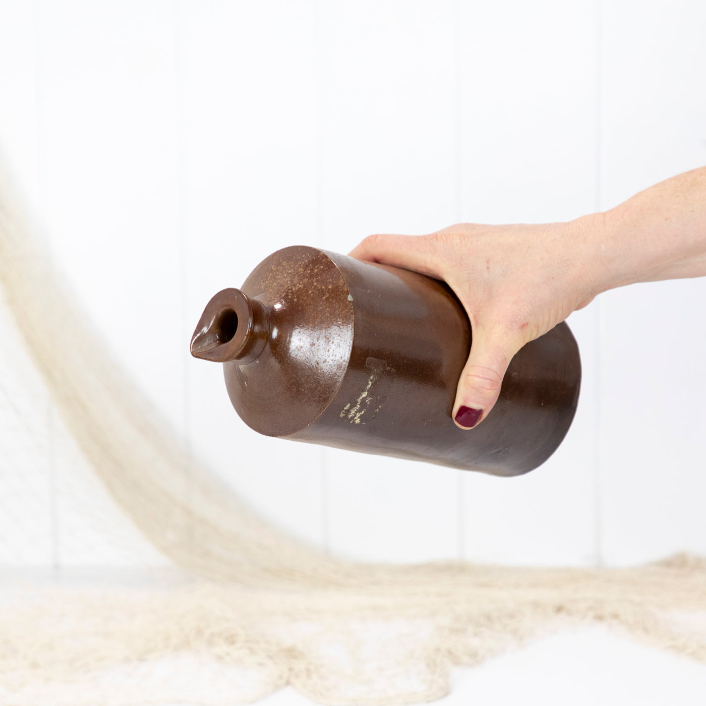 Stoneware Ink Bottle #6565