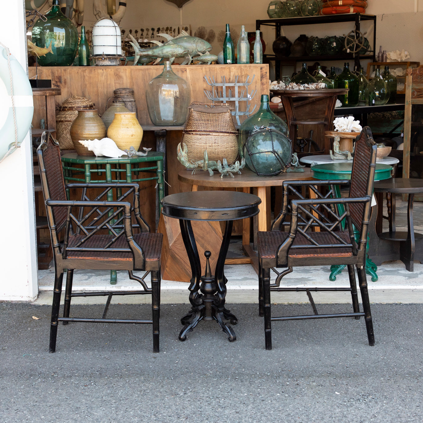 Chippendale Table & Chair Set (3 Piece) #6730