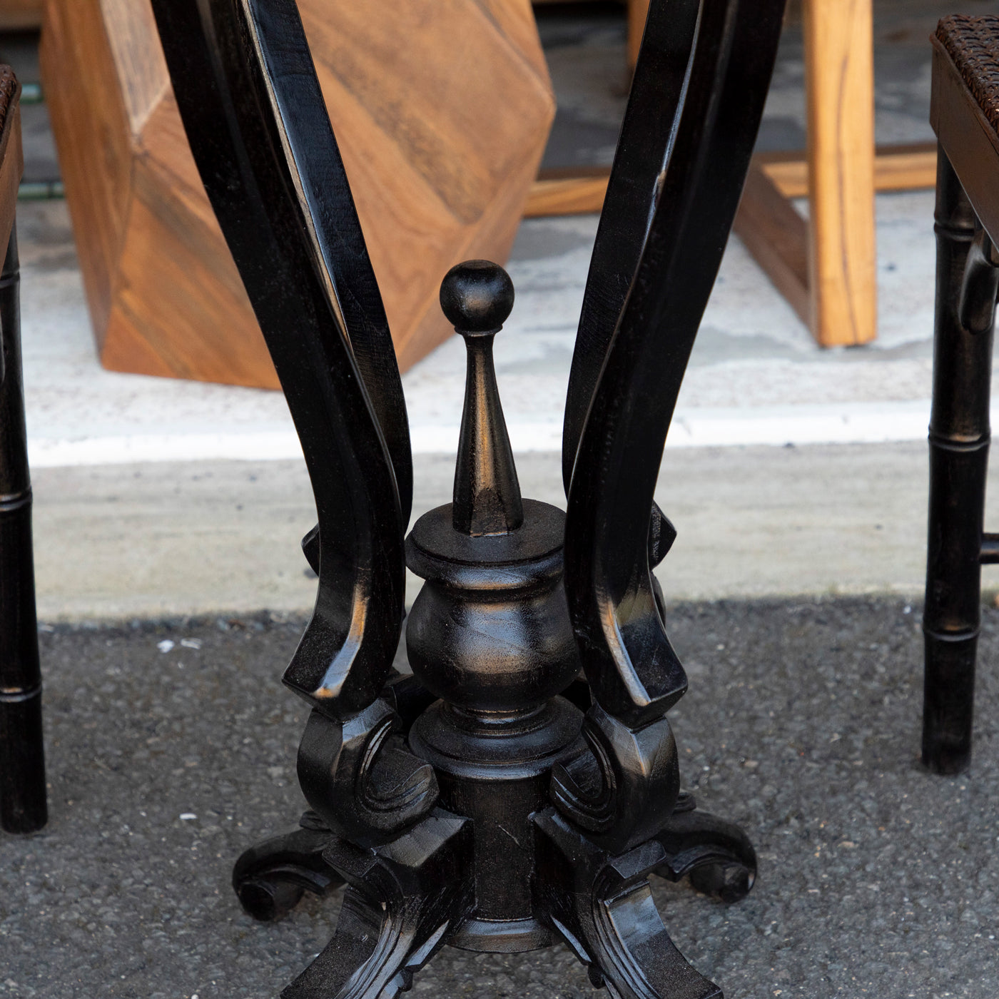 Chippendale Table & Chair Set (3 Piece) #6730