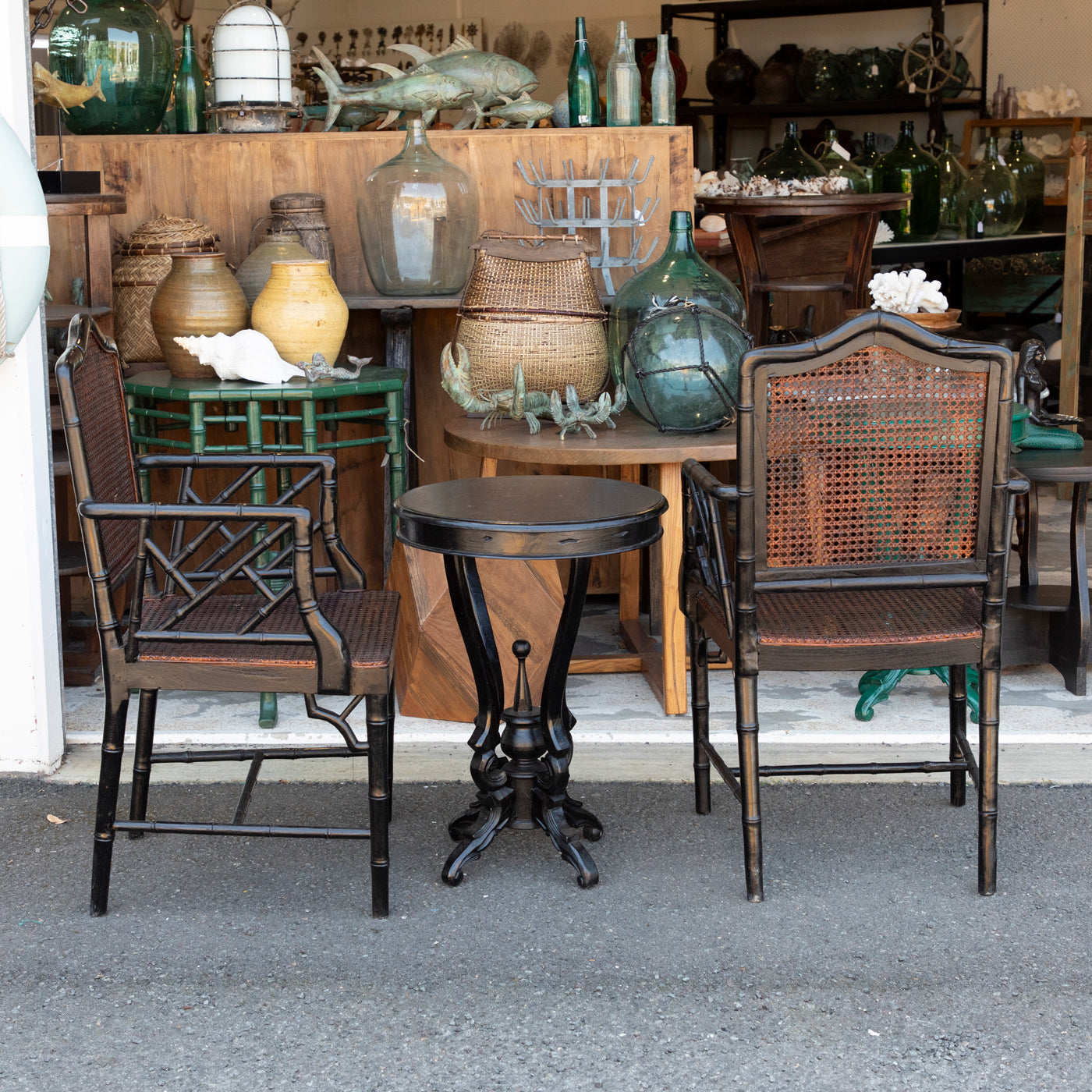 Chippendale Table & Chair Set (3 Piece) #6730