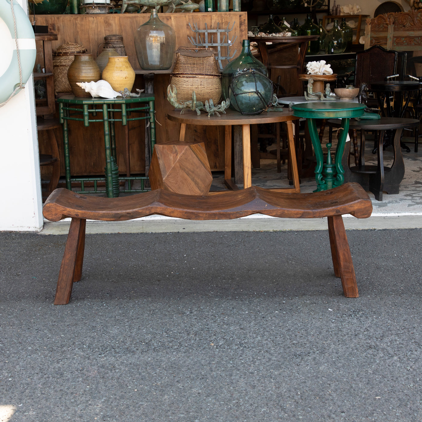 Wave Bench 3 Seat #6707