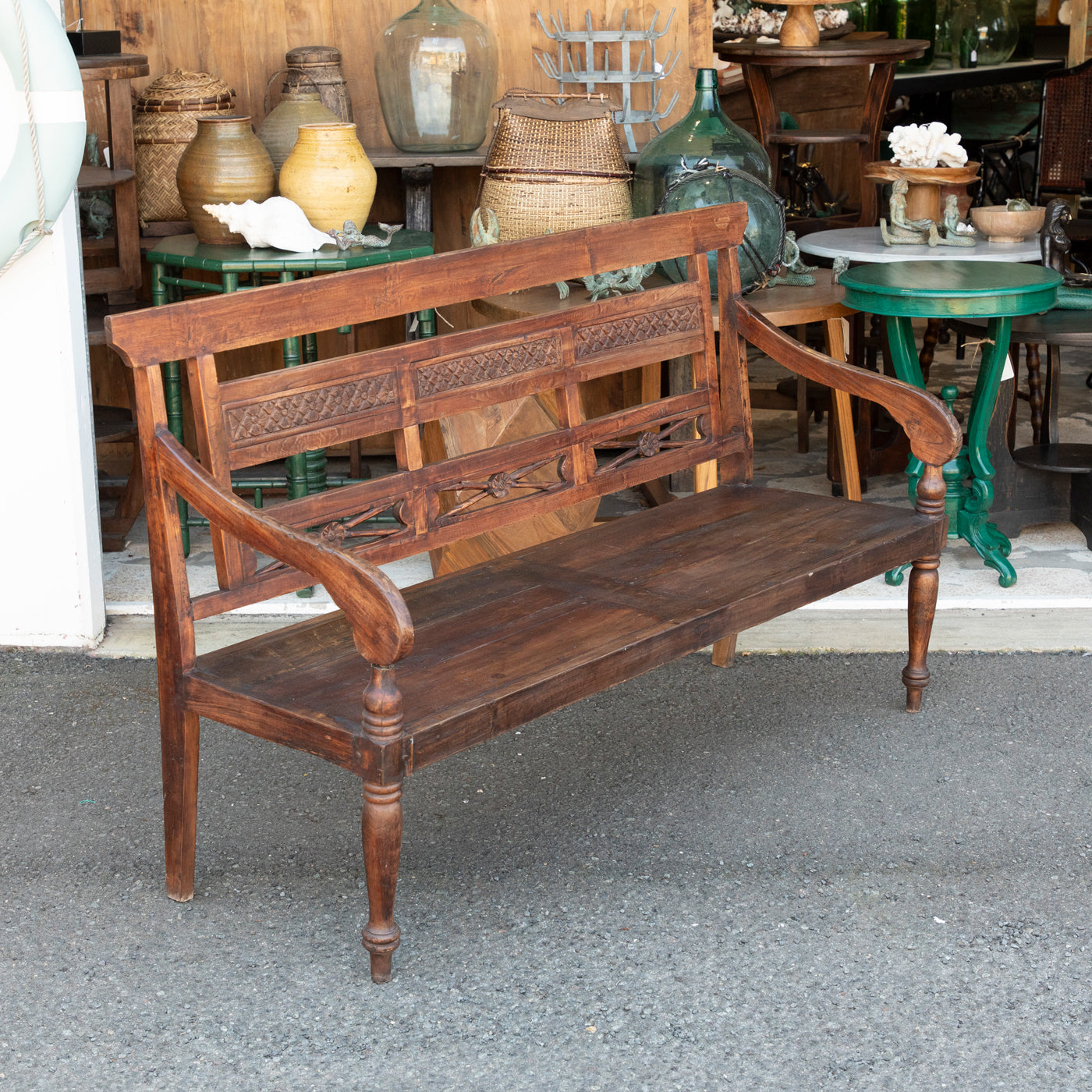 Colonial Bench Seat #6711