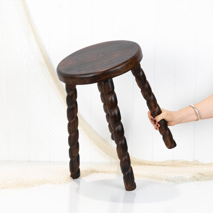 Wooden Twist Stools #6735