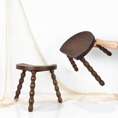 Bobbin Half Moon Stools #6742