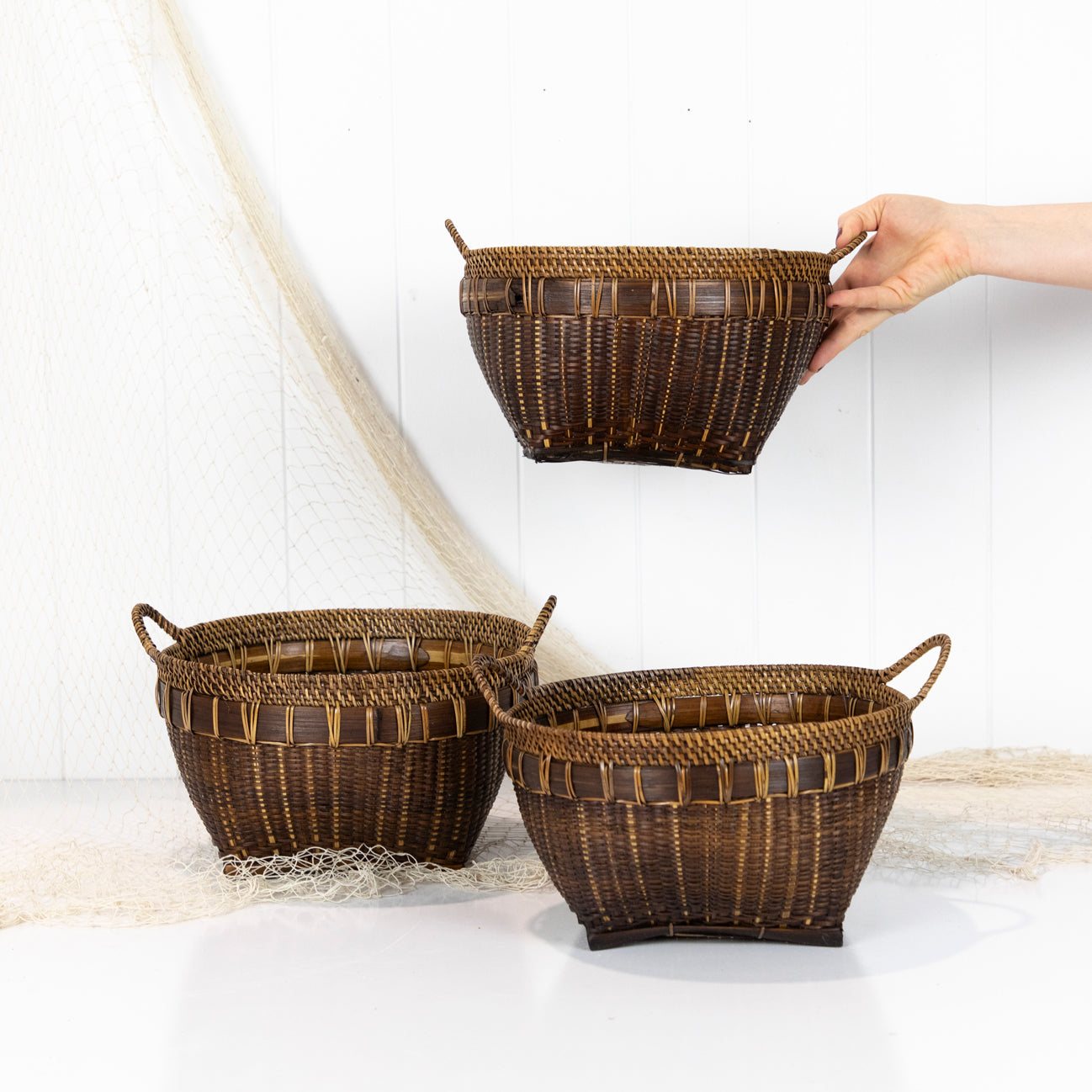 Rattan Basket #6736