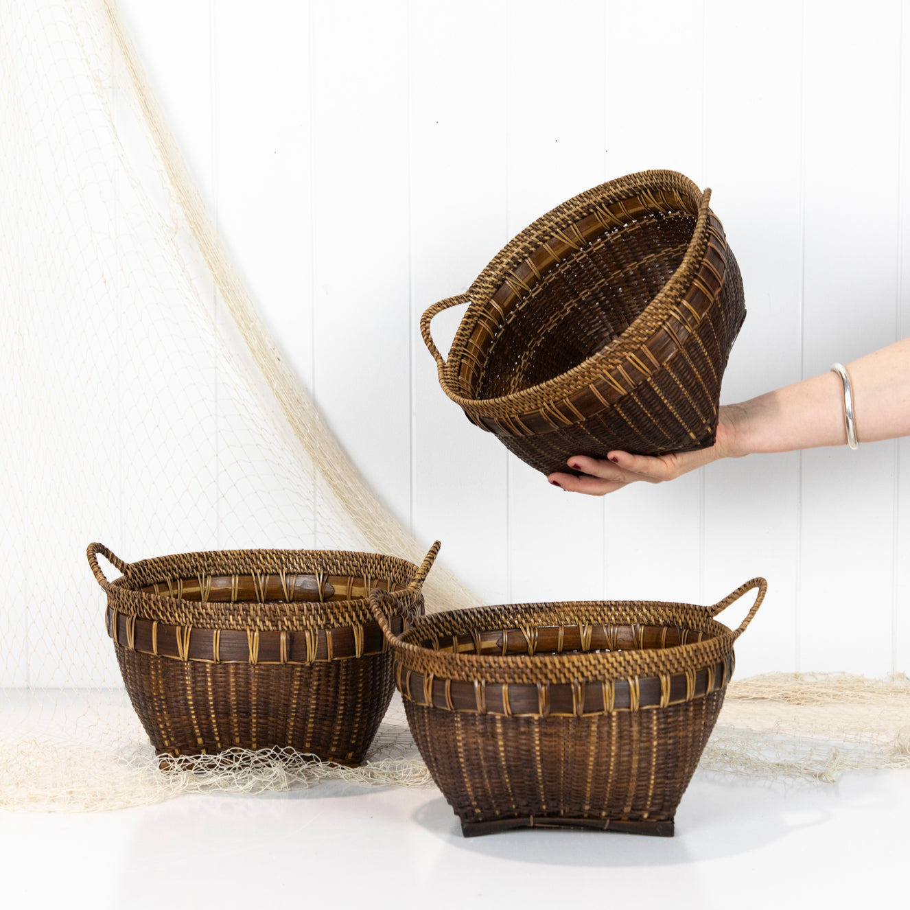 Rattan Basket #6736