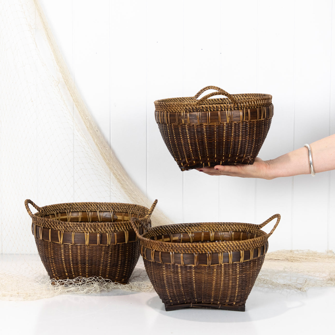 Rattan Basket #6736