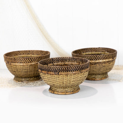 Rattan Bowl #6725