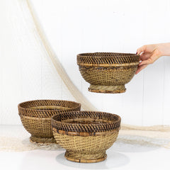 Rattan Bowl #6725