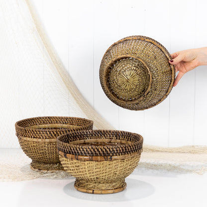 Rattan Bowl #6725