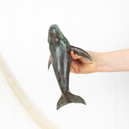 Humpback Whale - Aged Brass #6855