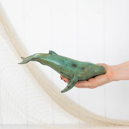 Humpback Whale - Aged Brass #6855