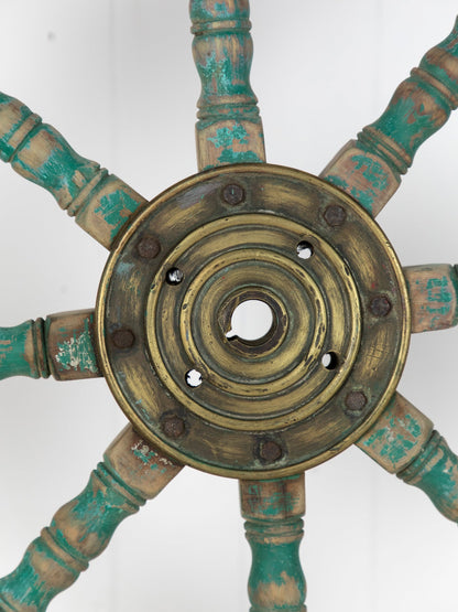 Ship'S Wheel 90Cm On Stand #6727