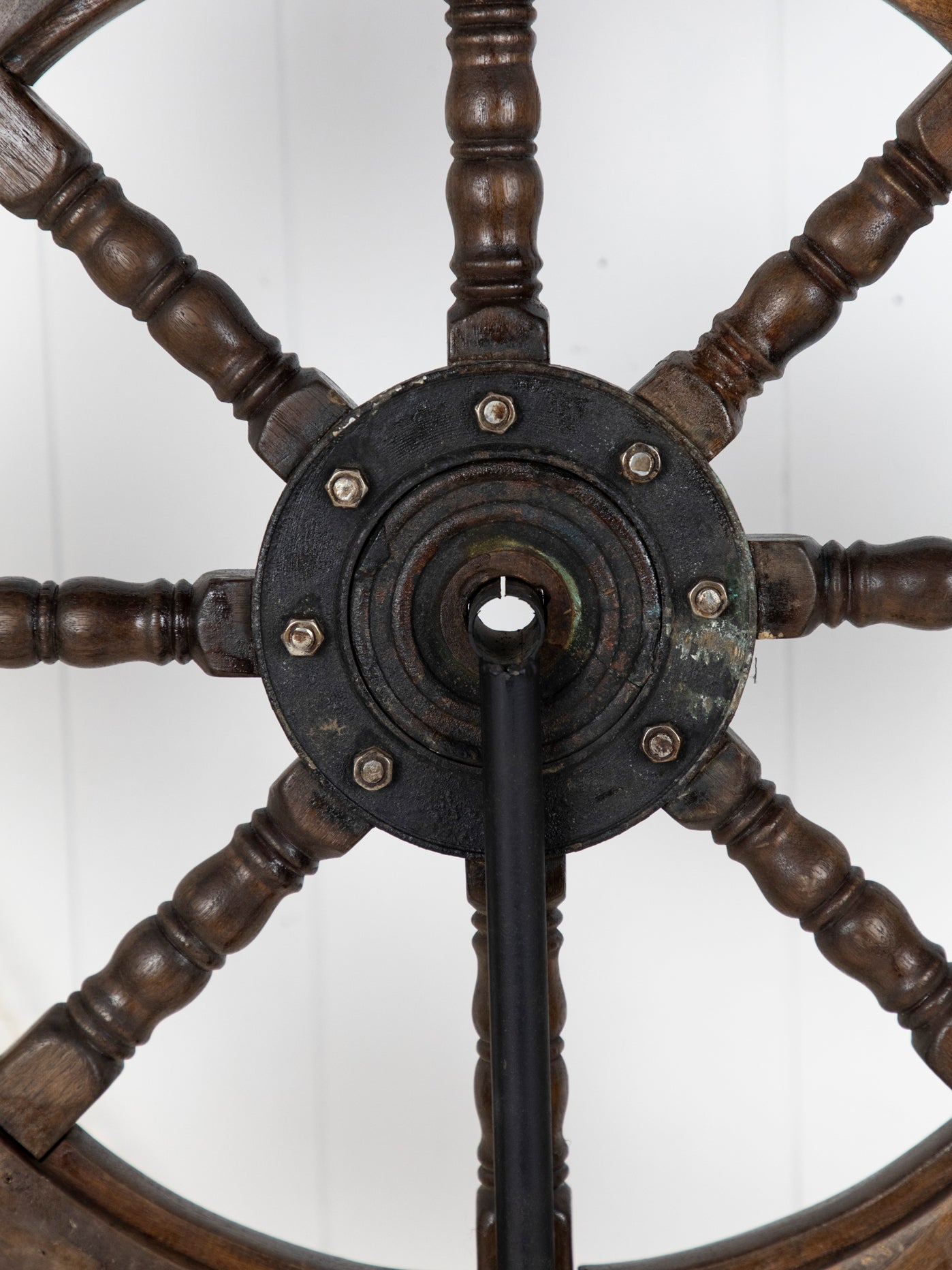 Ship'S Wheel 87Cm On Stand #6732