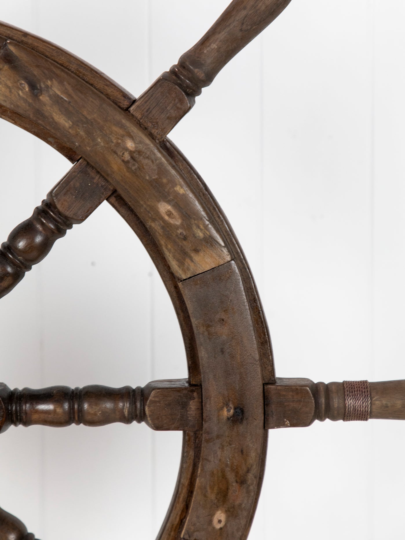 Ship'S Wheel 87Cm On Stand #6732