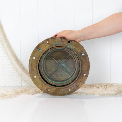 Brass Porthole With Cover #6680