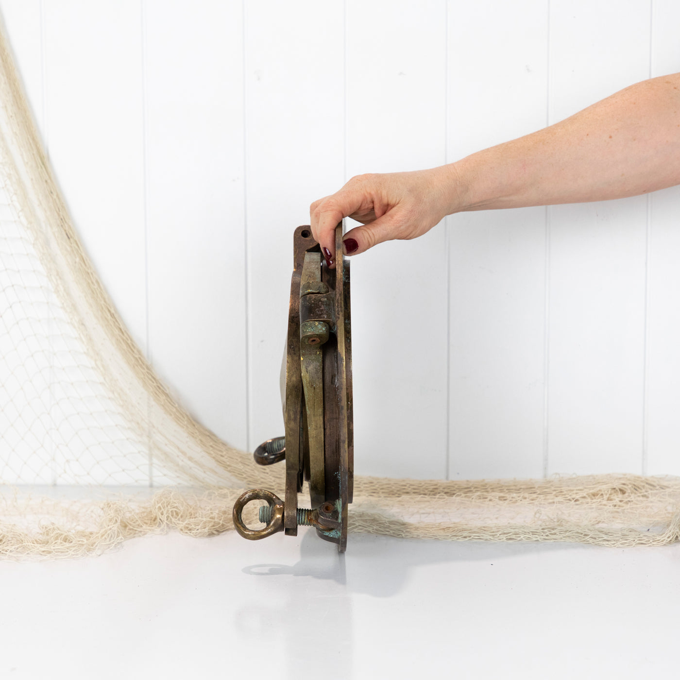 Brass Porthole With Cover #6680