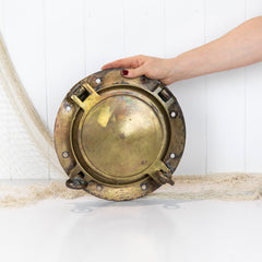 Brass Porthole With Cover #6680