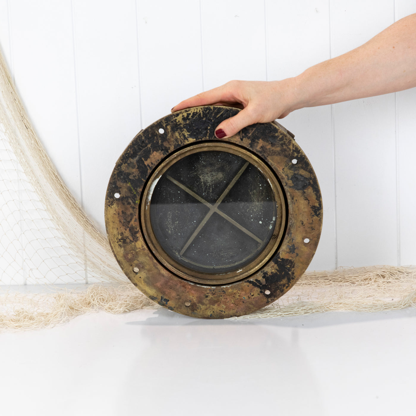 Brass Porthole With Cover #6681