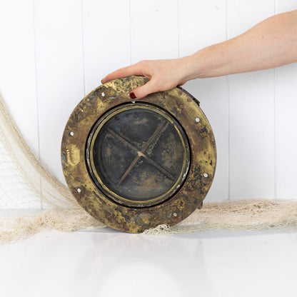Brass Porthole With Cover #6679
