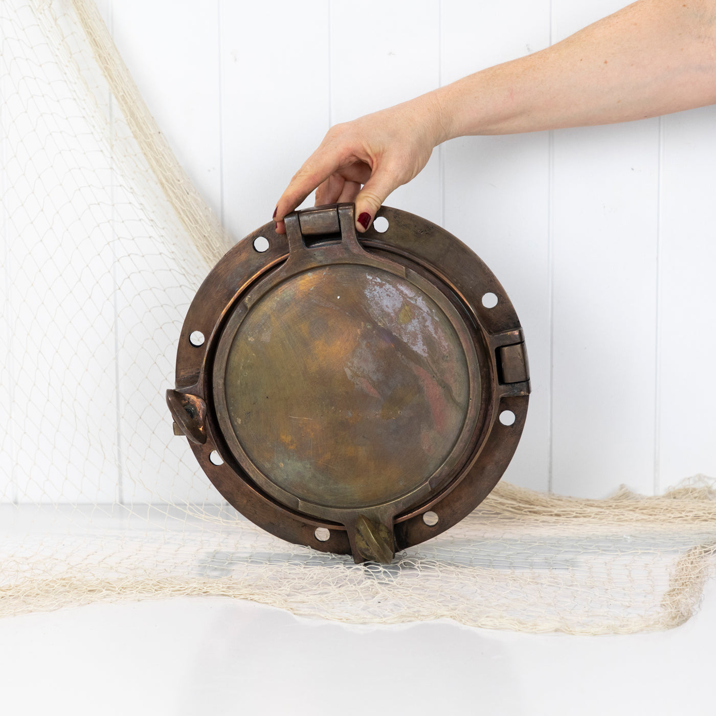 Brass Porthole With Cover #6682