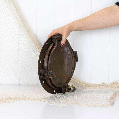 Brass Porthole With Cover #6682