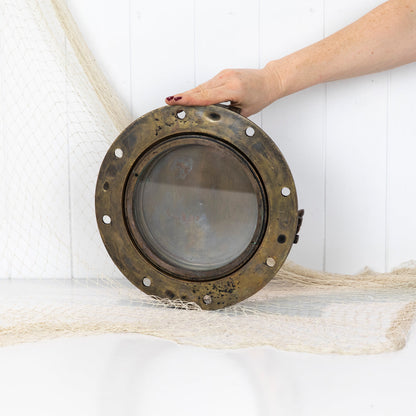 Brass Porthole With Cover #6682