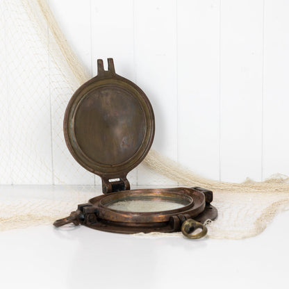 Brass Porthole With Cover #6682