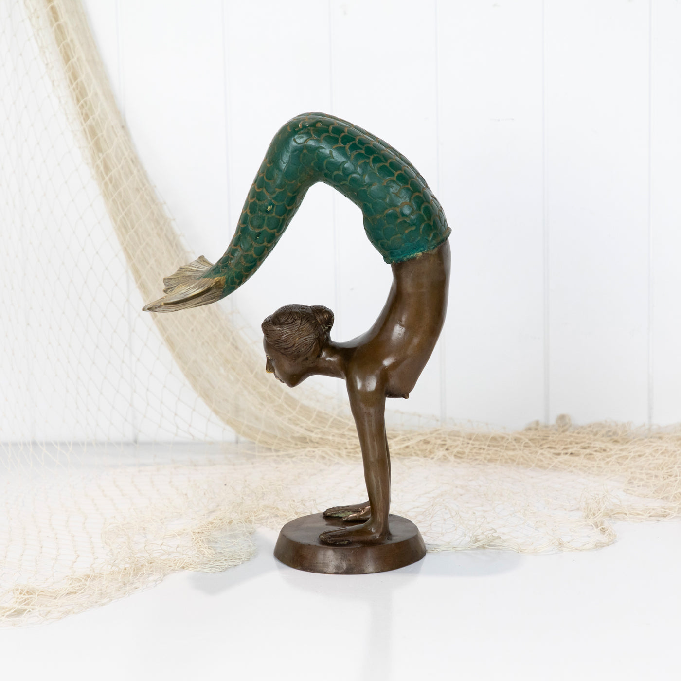 Mermaid Handstand - Green Tail #0143