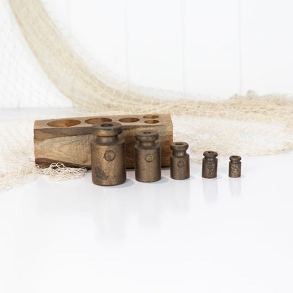 Brass Weights #6694