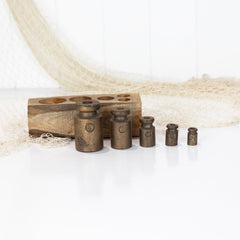Brass Weights #6694