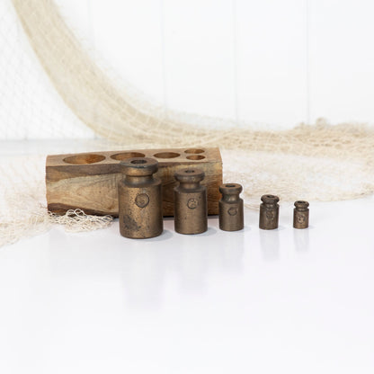 Brass Weights #6694