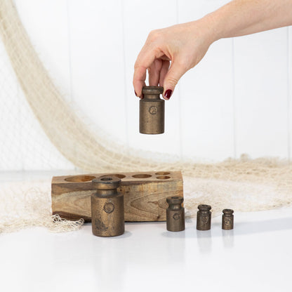 Brass Weights #6694