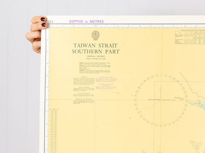 Taiwan Strait Chart/Map
