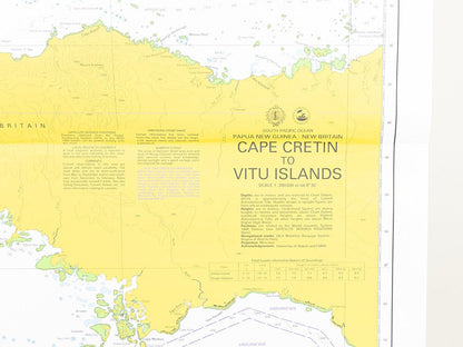 Png - Cape Cretin To Vitu Islands Chart/Map