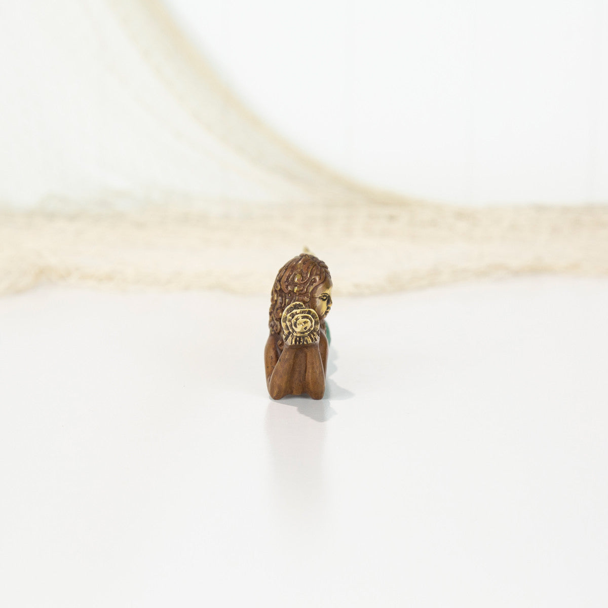 Mermaid Lying Down - Green Tail #0125