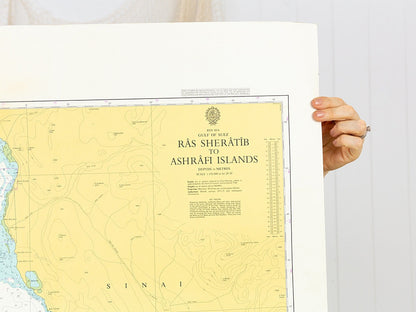 Red Sea - Ras Sheratib Chart/Map