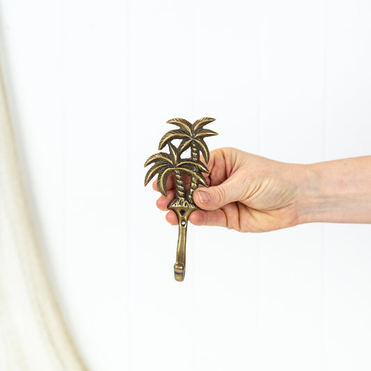 Palm Hook Fiji - Brass #0156