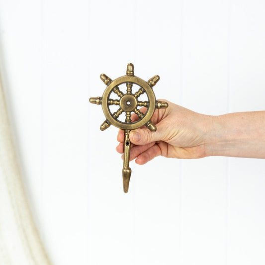 Ship'S Wheel Hook #0058