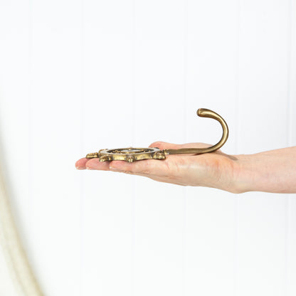 Ship'S Wheel Hook #0058