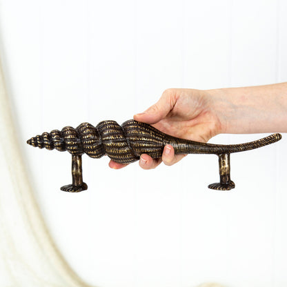 Spiral Shell Door Handle #0070