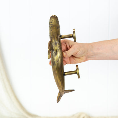 Whale Door Handle - Brushed (R) #0303R