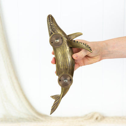 Whale Door Handle - Brushed (L) #0304L