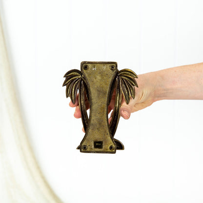 Double Palm Door Knocker - Dark #0149