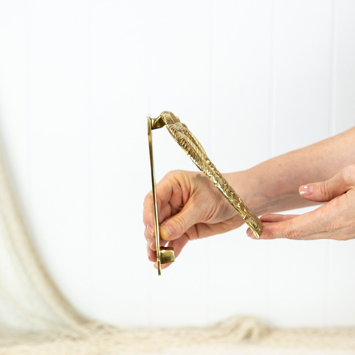 Double Palm Door Knocker - Shiny #0148