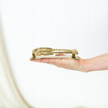 Double Palm Door Knocker - Shiny #0148